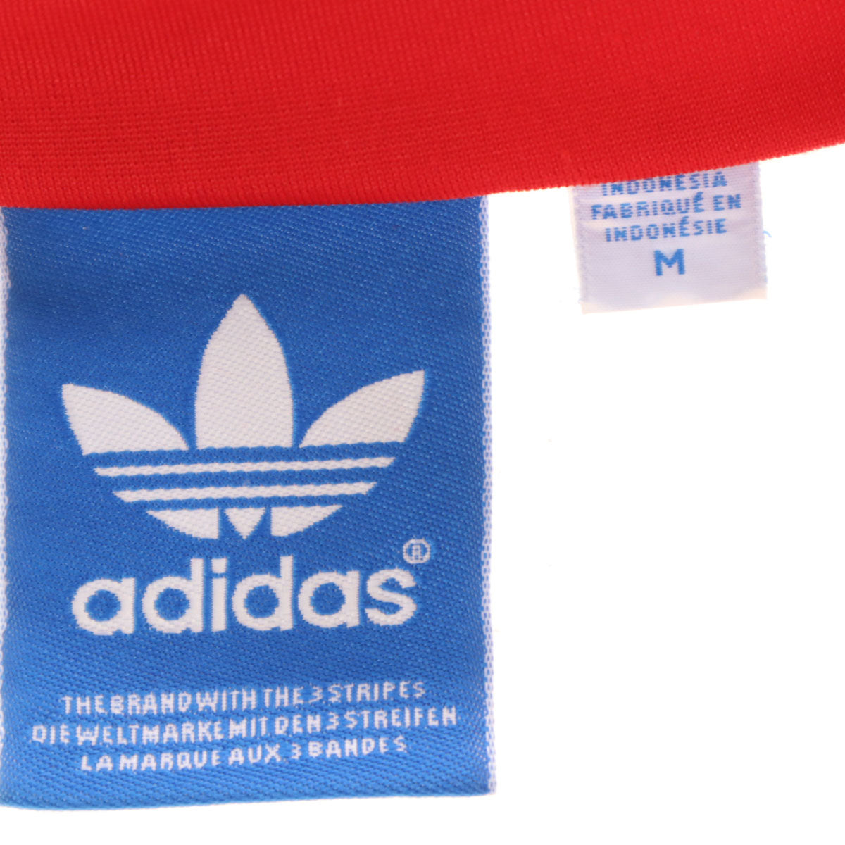 adidas アディダス トレフォイルロゴ刺繍 トラックジャケット M 白系 イングランド代表 ライオン ジャージ メンズ