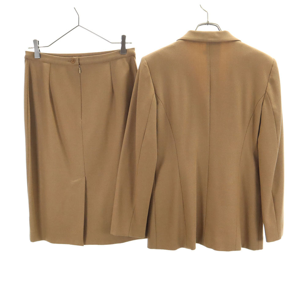 MAX&CO マックスアンドコー イタリア製 スカートスーツ 上下 セットアップ 38/40 ブラウン マックスマーラ レディース