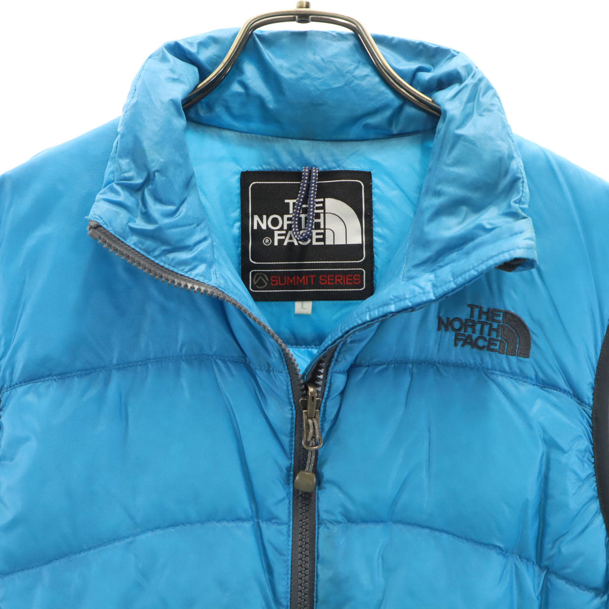 THE NORTH FACE ノースフェイス ダウンベスト L ブルー系 NDW18502 レディース