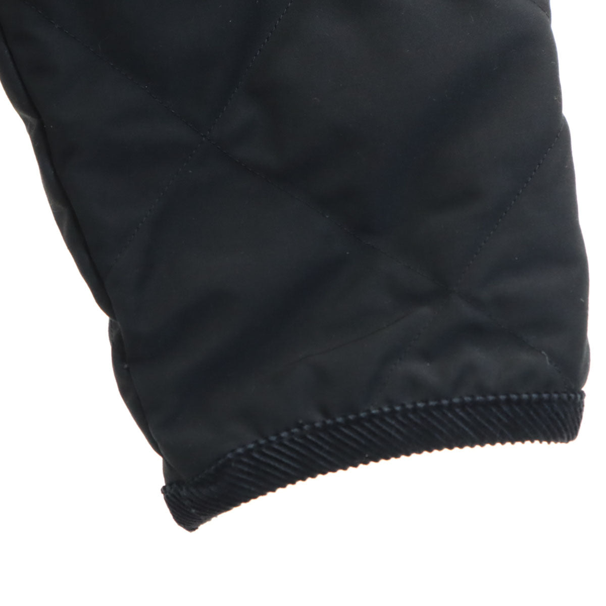 TAION タイオン キルティング ダウンジャケット 4 ブラック メンズ