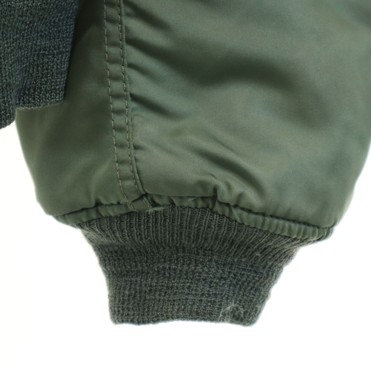 アメリカ空軍 MA-1 フライトジャケット L カーキ メンズ