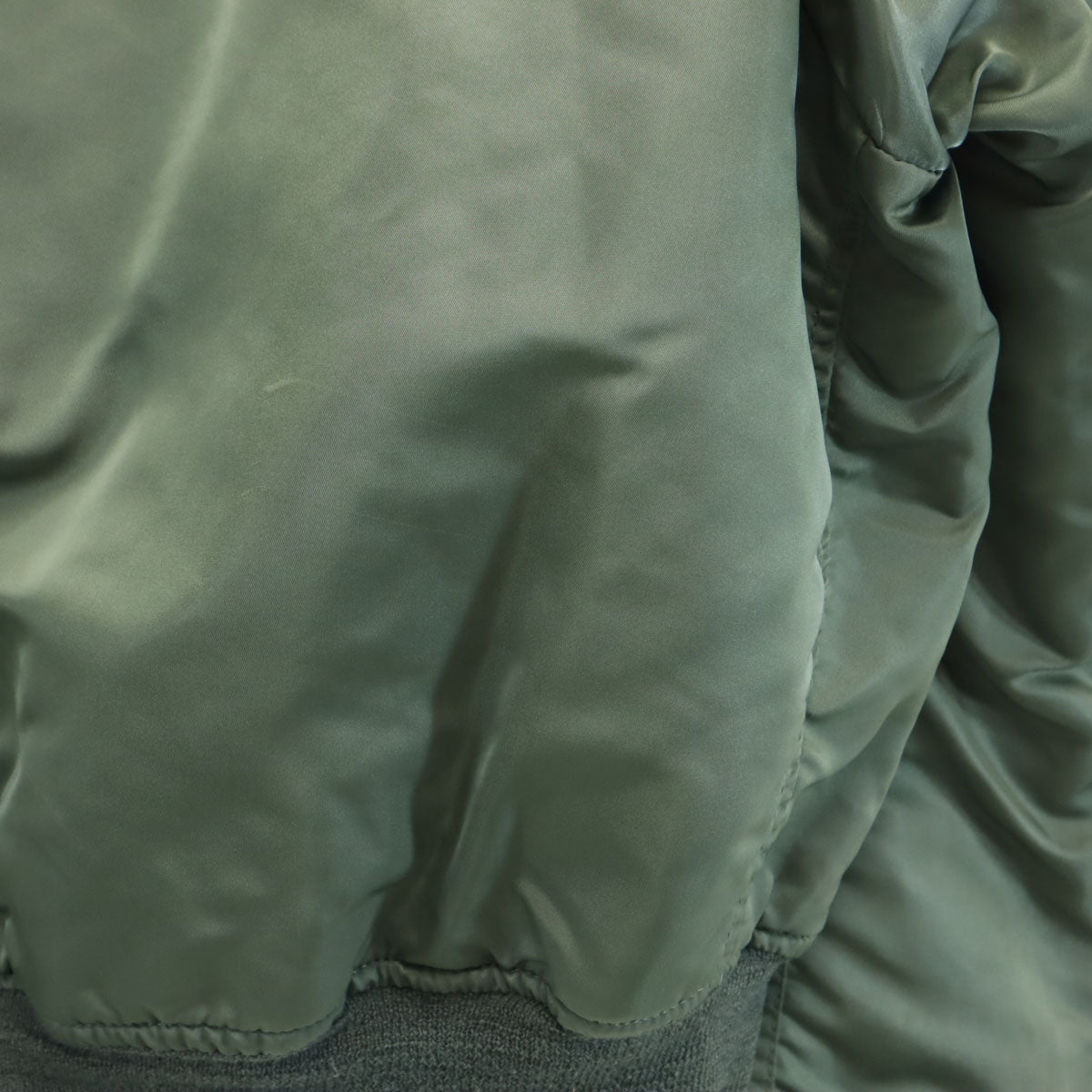 アメリカ空軍 MA-1 フライトジャケット L カーキ メンズ