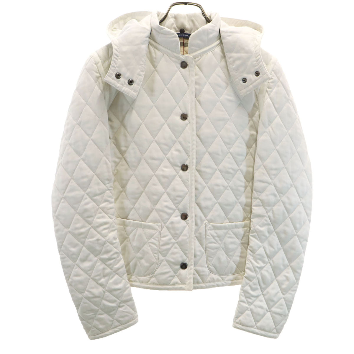 BURBERRY バーバリー キルティングジャケット ホワイト レディース