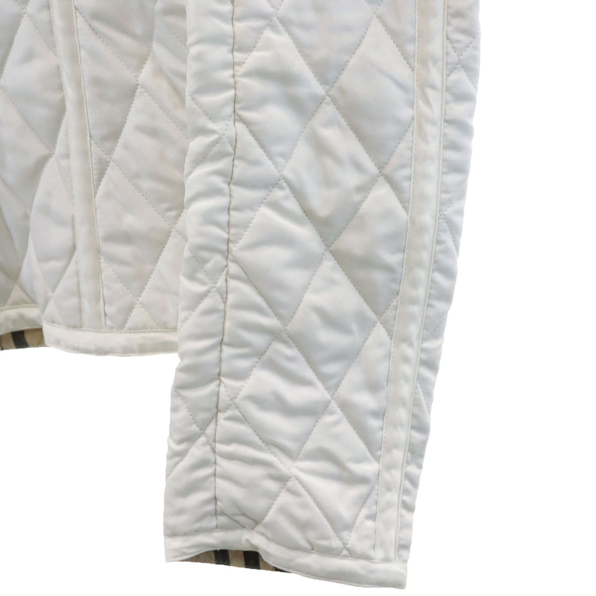 BURBERRY バーバリー キルティングジャケット ホワイト レディース