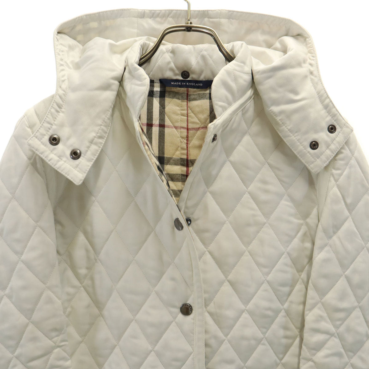 BURBERRY バーバリー キルティングジャケット ホワイト レディース