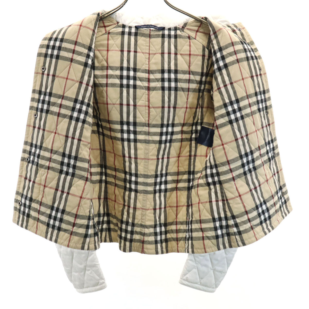 BURBERRY バーバリー キルティングジャケット ホワイト レディース