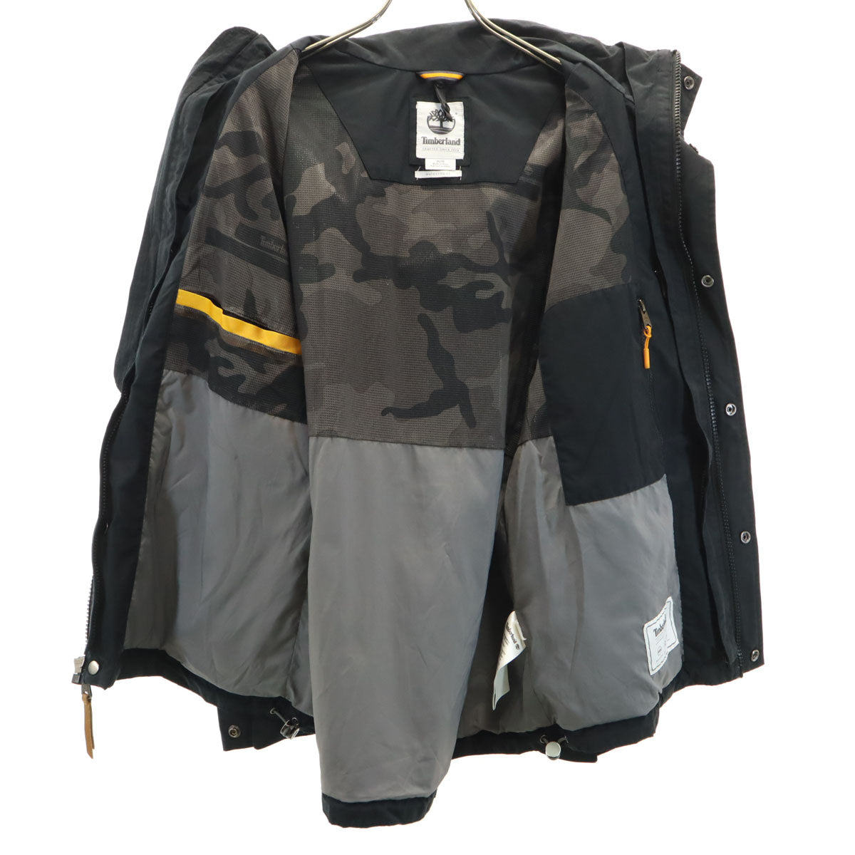 Timberland ティンバーランド マウンテンパーカー M ブラック メンズ
