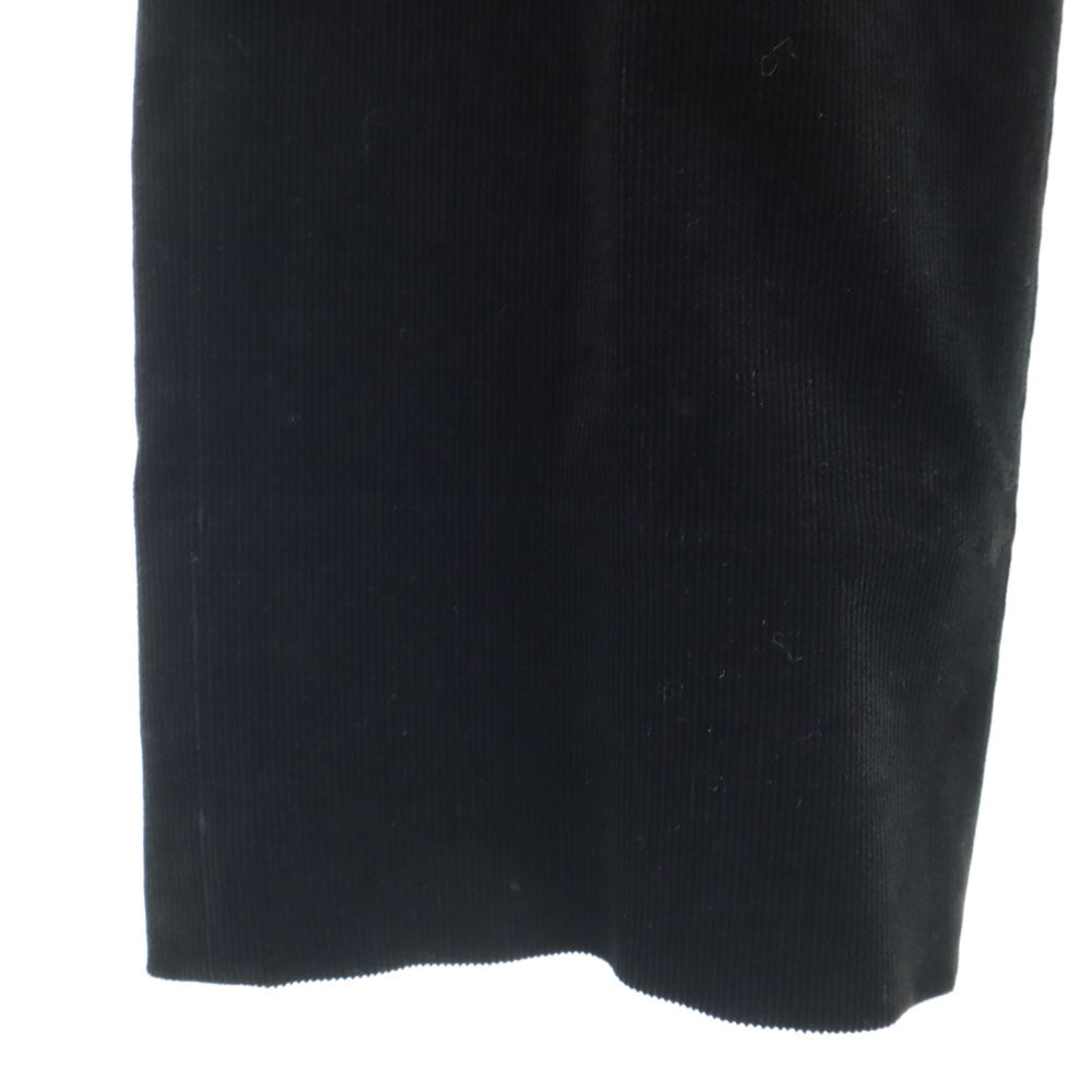 BURBERRY BLACK LABEL バーバリーブラックレーベル コーデュロイ スーツ 上下 セットアップ L/79 ブラック 三陽商会 メンズ