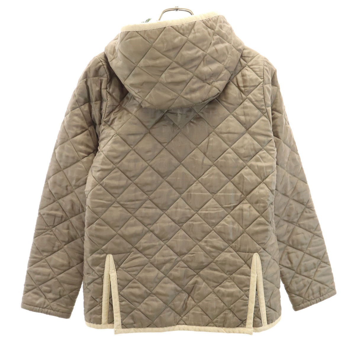 LAVENHAM ラベンハム イングランド製 キルティングジャケット 40 アッシュブラウン 中綿 レディース