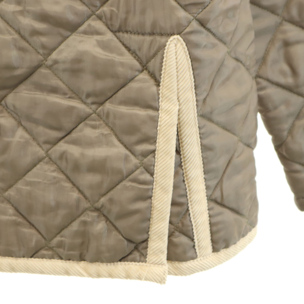 LAVENHAM ラベンハム イングランド製 キルティングジャケット 40 アッシュブラウン 中綿 レディース