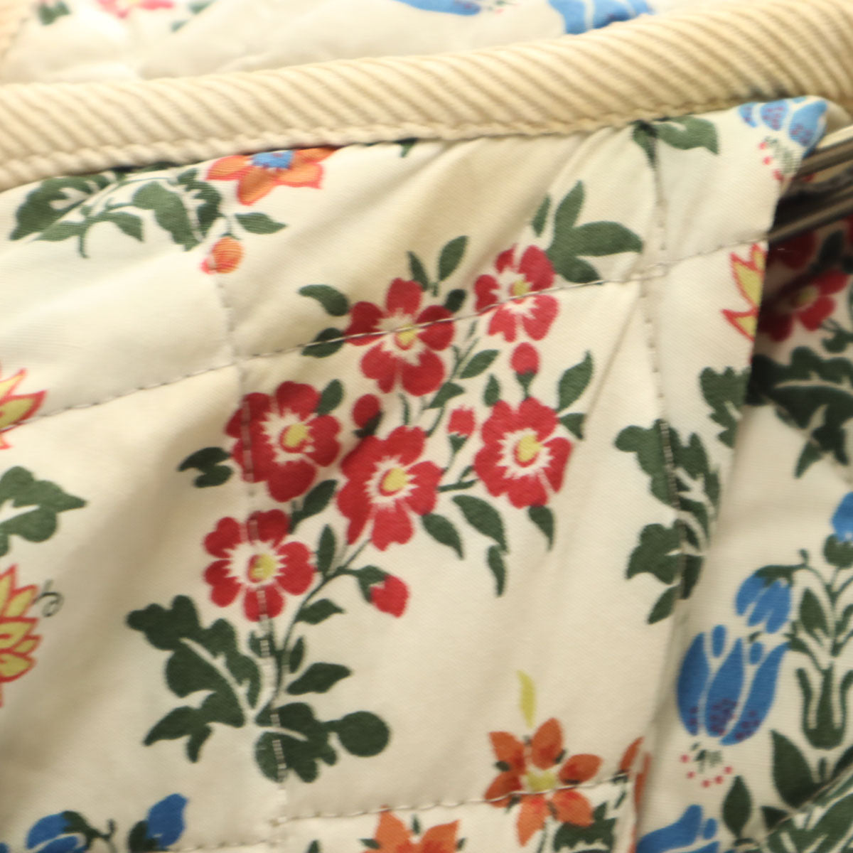 LAVENHAM ラベンハム イングランド製 キルティングジャケット 40 アッシュブラウン 中綿 レディース