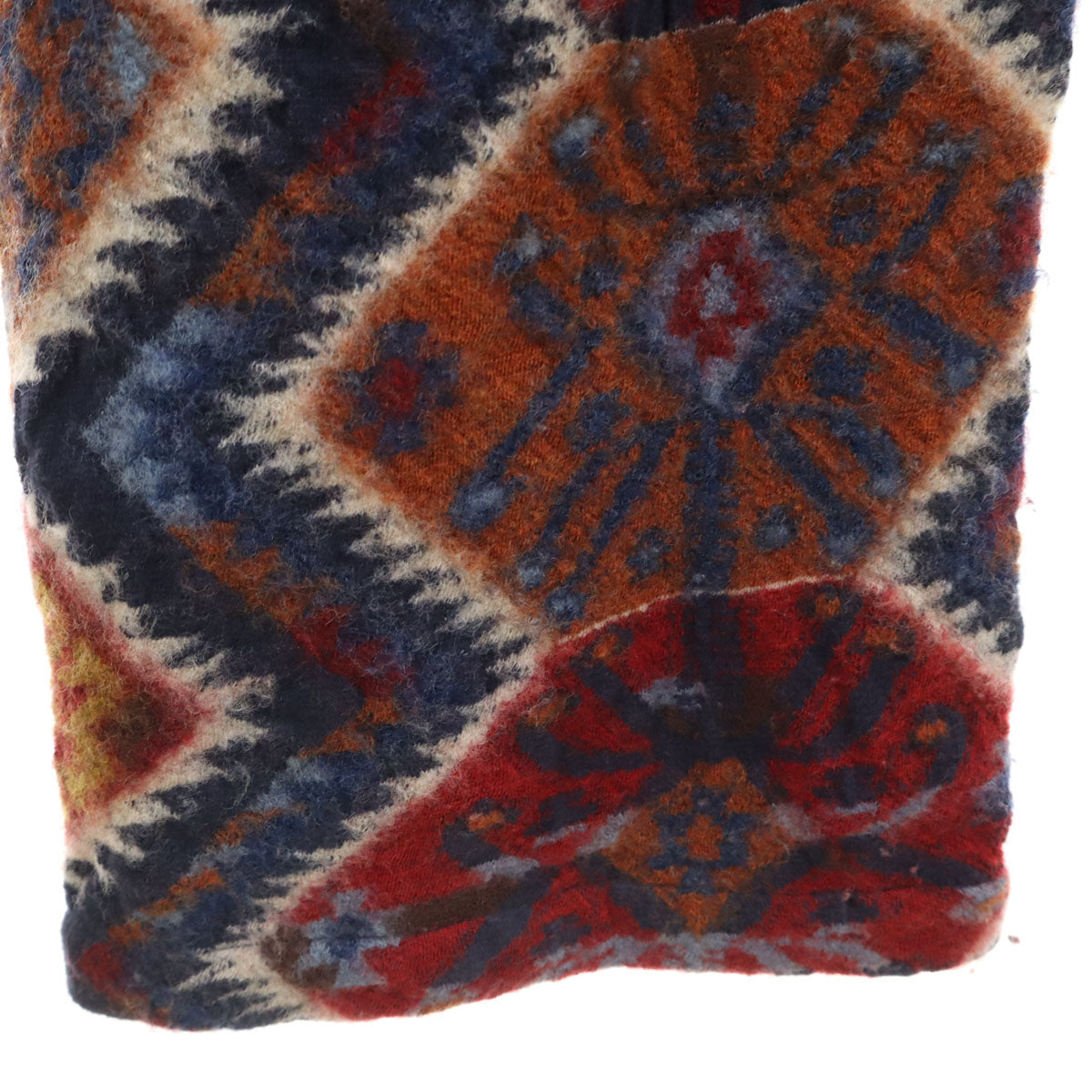 KAPITAL キャピタル 日本製 ネイティブ柄 ウールジャケット 上下 セットアップ 4/2 ネイビー メンズ