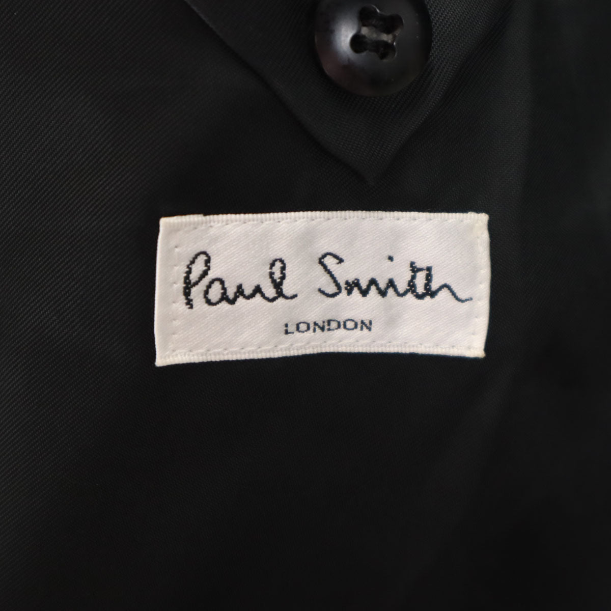 Paul Smith LONDON ポールスミスロンドン 日本製 チェック柄 FRATELLI TALLIA DI DELFINO生地 Super120’s スーツ 上下 セットアップ L グレー メンズ