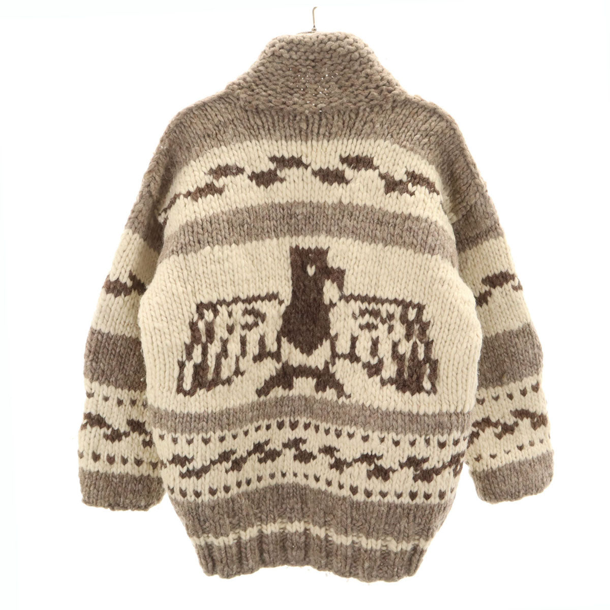 KISITAU キシタウ 90s カナダ製 オールド カウチンジャケット グレー ニット メンズ
