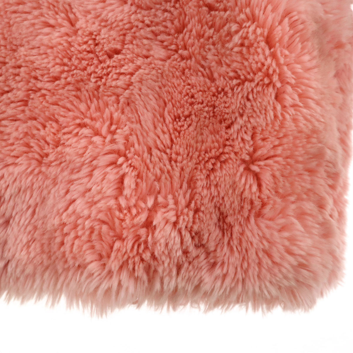 miss chloe ミスクロエ 日本製 フェイクファー コート 40 ピンク レディース