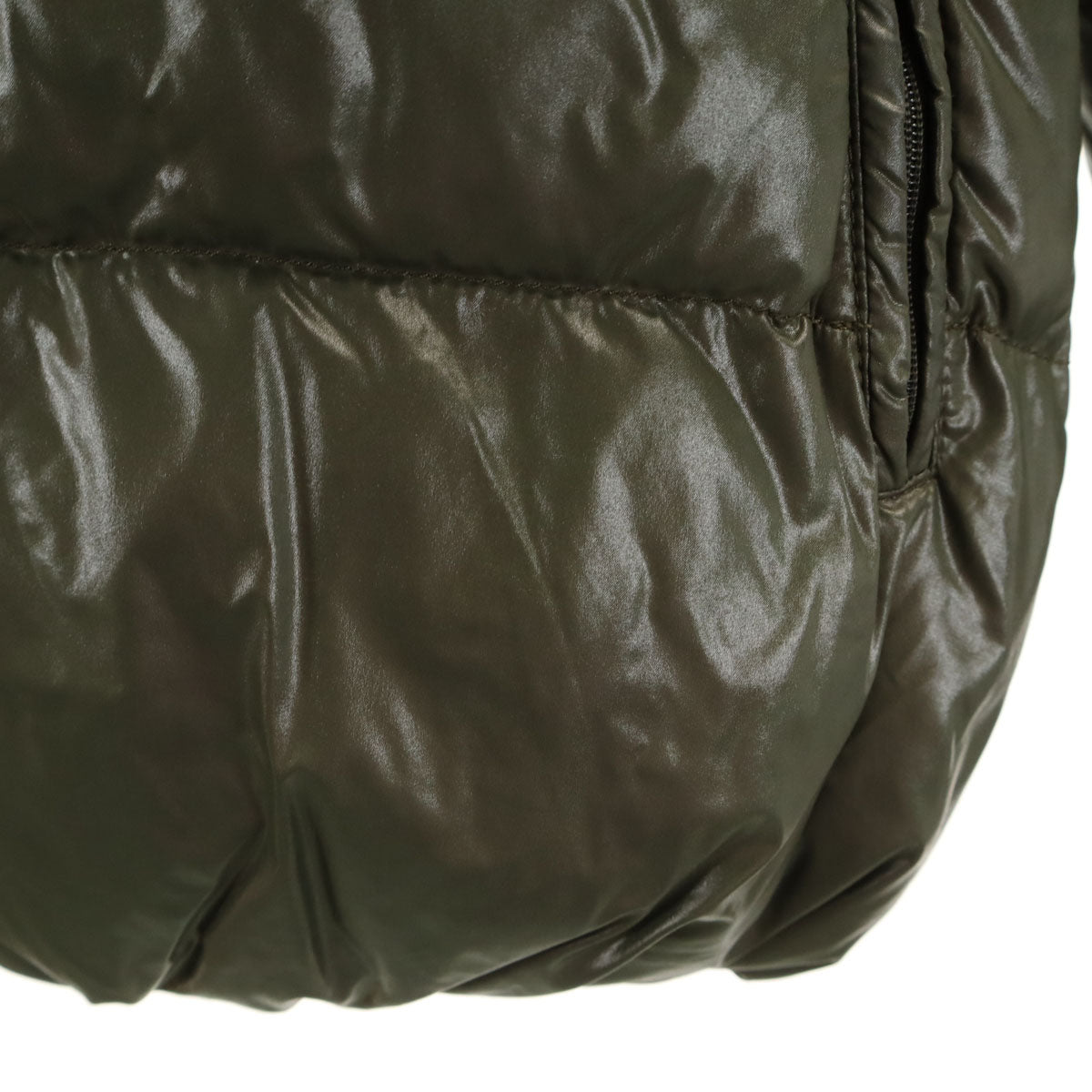 DUVETICA デュベティカ ダウンジャケット 40 カーキ レディース