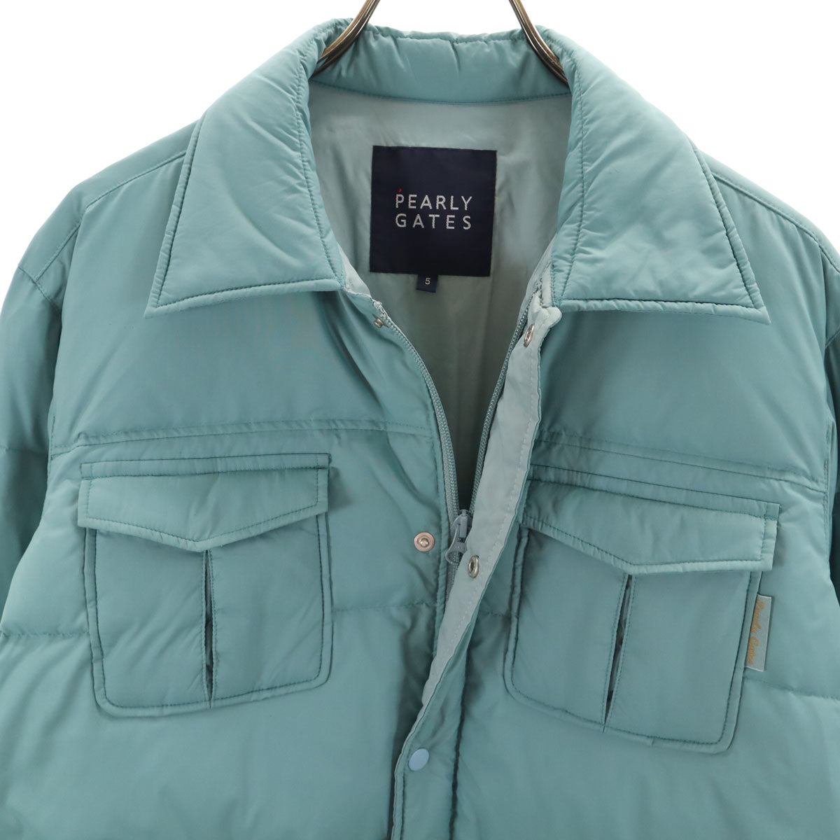 PEARLY GATES パーリーゲイツ ゴルフ ダウンジャケット 5 グリーン系 メンズ