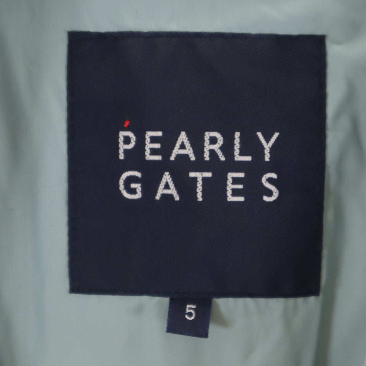 PEARLY GATES パーリーゲイツ ゴルフ ダウンジャケット 5 グリーン系 メンズ