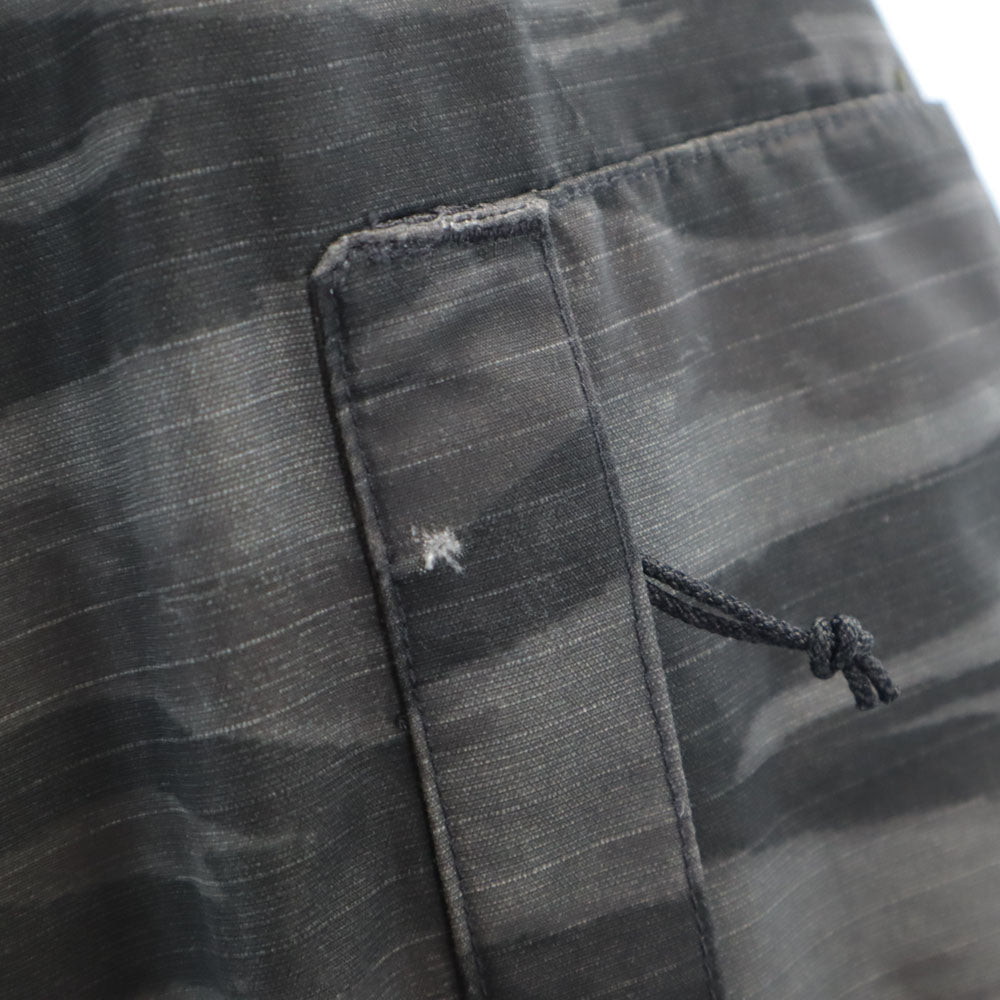 BURTON バートン カモフラ柄 スノーボード ジャケット 上下 セットアップ M グレー系 ウィンタースポーツ メンズ