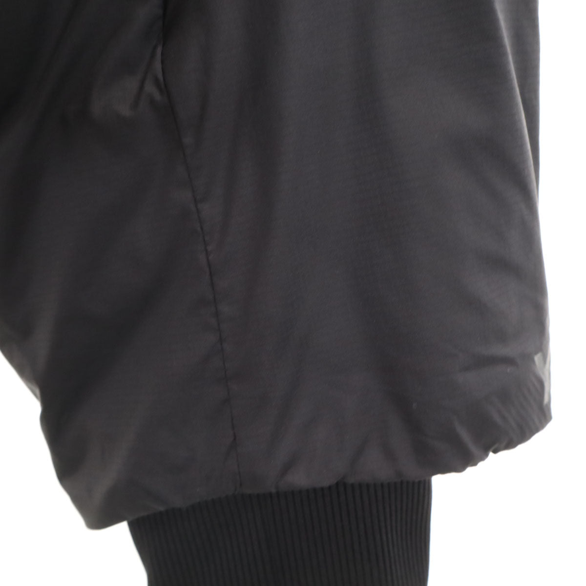 Y-3 ワイスリー 中綿ジャケット XL チャコールブラック ヨウジヤマモト レディース