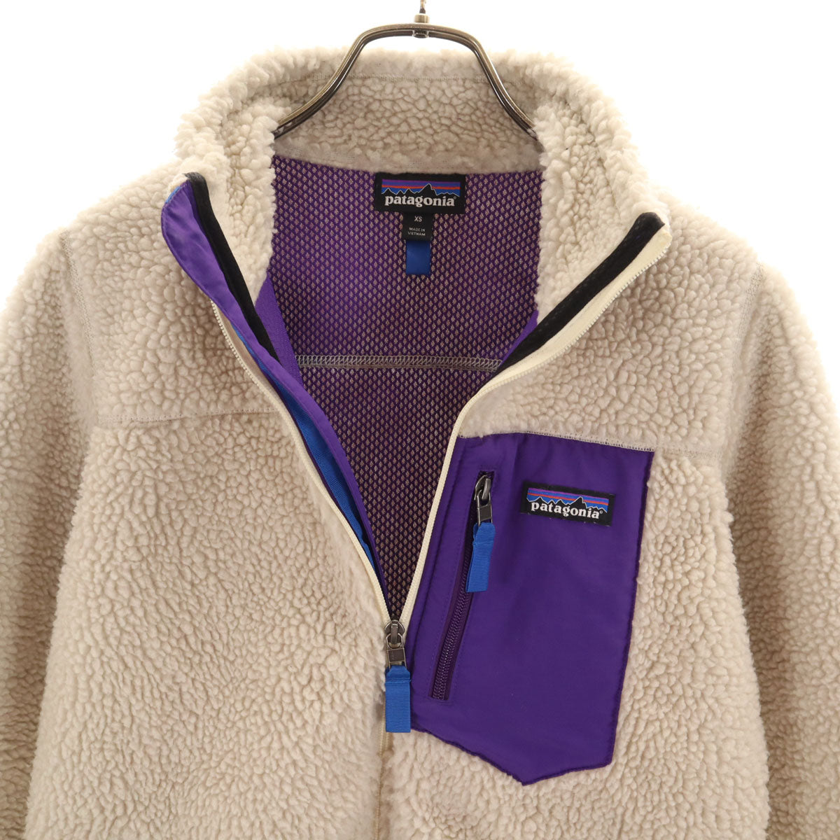patagonia パタゴニア フリースジャケット XS ベージュ系 23074 アウトドア レディース