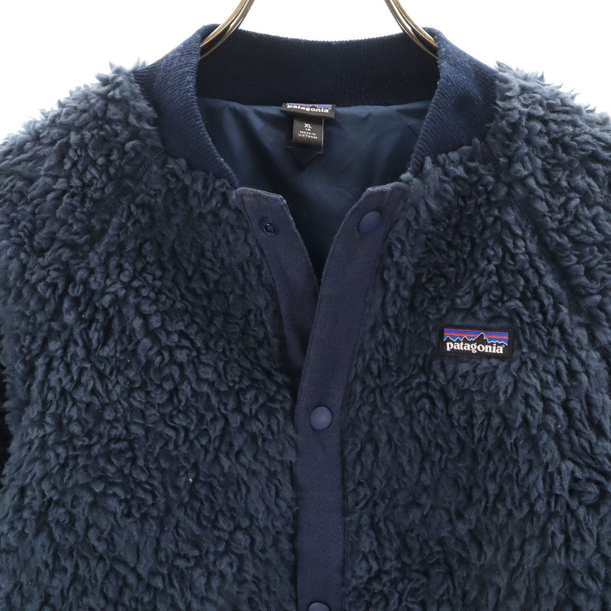 patagonia パタゴニア ボマー フリースジャケット 14XL ネイビー系 65415 アウトドア キッズ