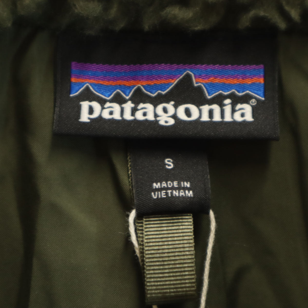 未使用 patagonia パタゴニア レトロX コート S カーキ 23095FA23 アウトドア フリース レディース