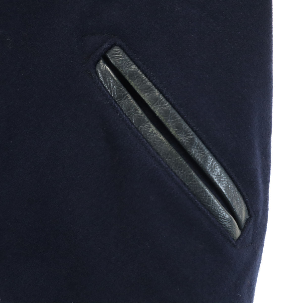 SKOOKUM スクーカム ウール スタジャン 34 ネイビー ジャケット メンズ