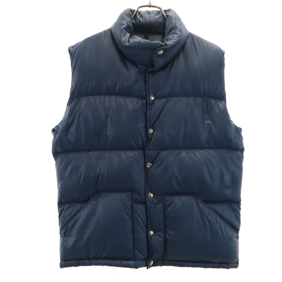 THE NORTH FACE ノースフェイス 80s 茶タグ ヴィンテージ ダウンベスト M ネイビー メンズ