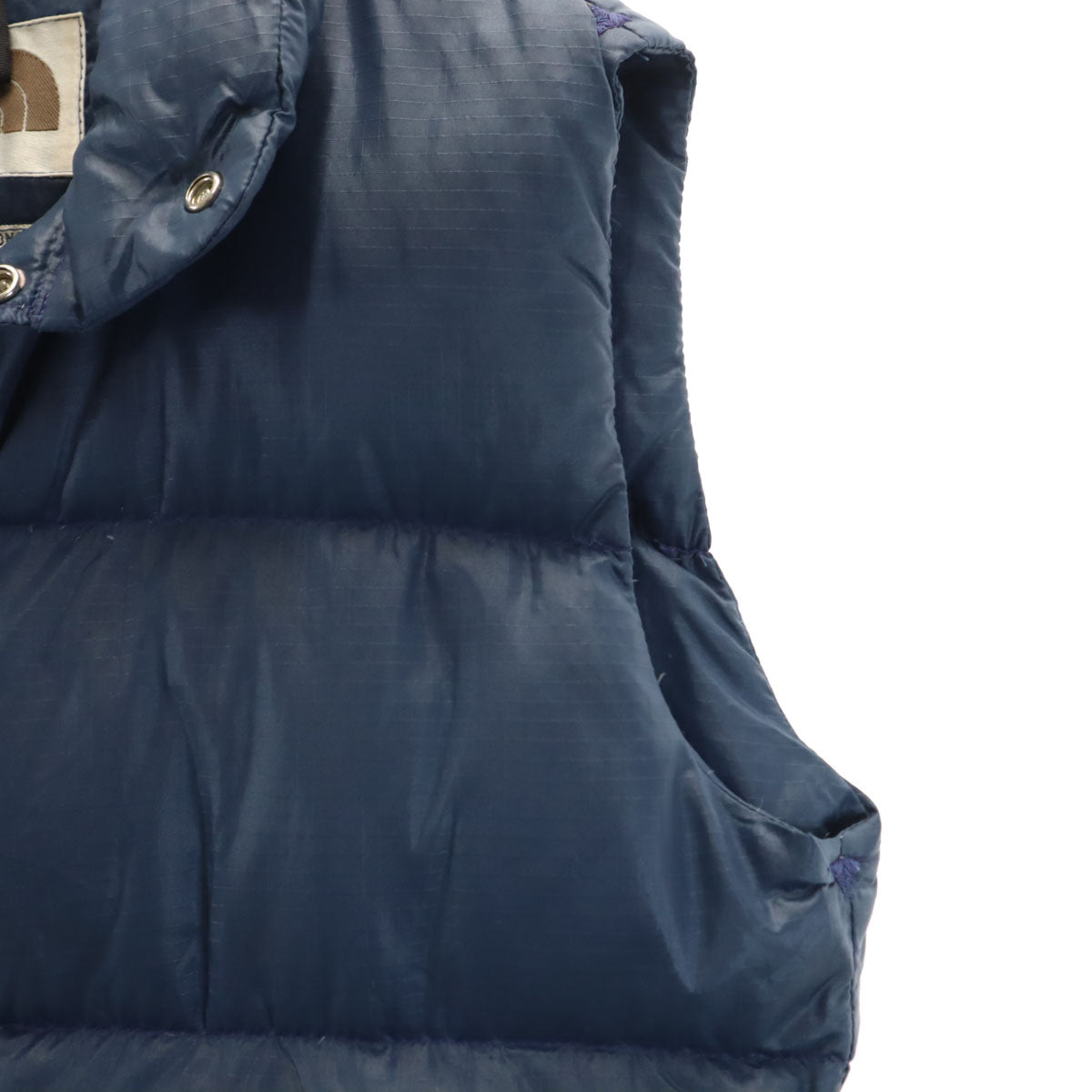 THE NORTH FACE ノースフェイス 80s 茶タグ ヴィンテージ ダウンベスト M ネイビー メンズ