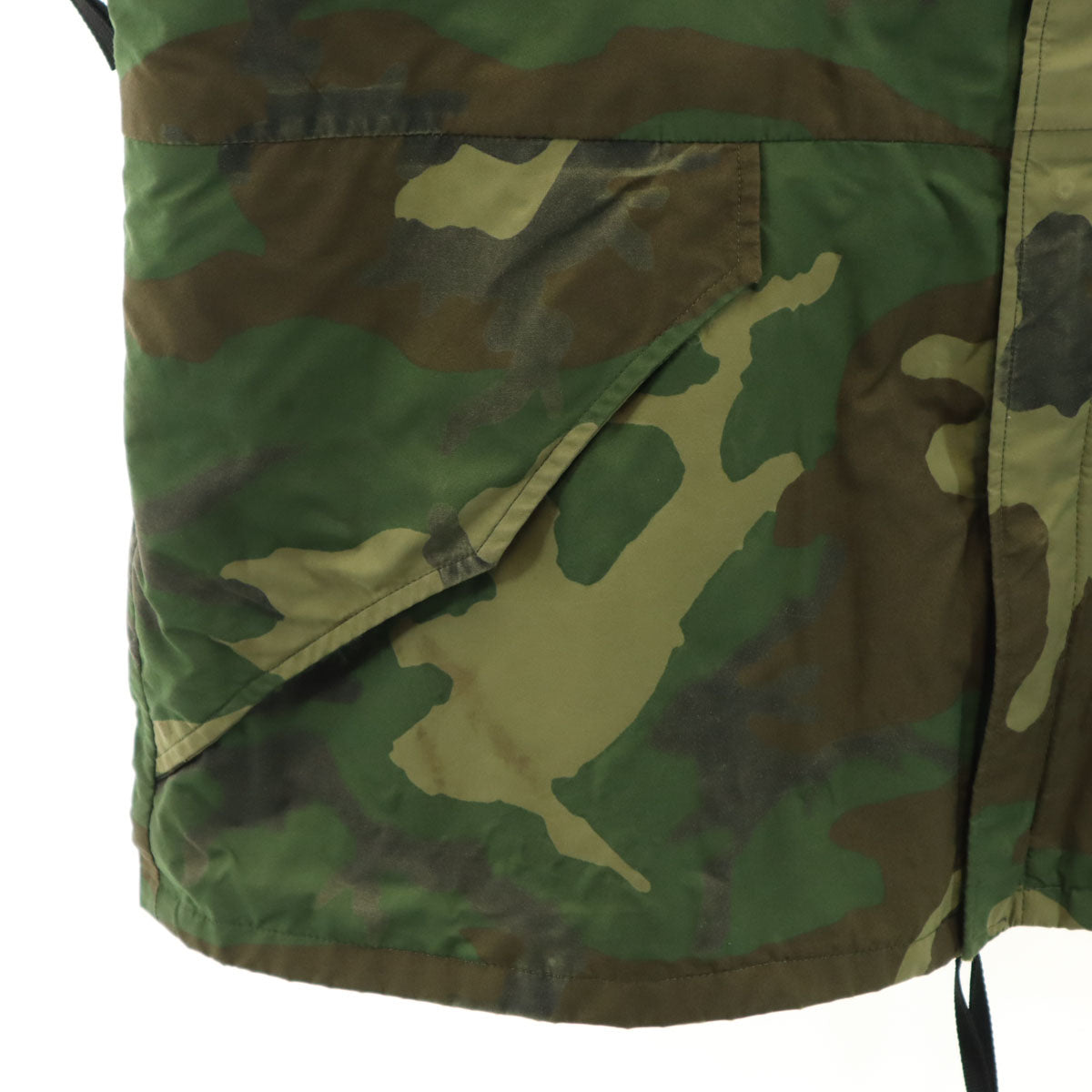 US ARMY アメリカ軍 90s 米軍 オールド ECWCS ゴアテックス カモフラ柄 ミリタリージャケット L カーキ 迷彩 メンズ