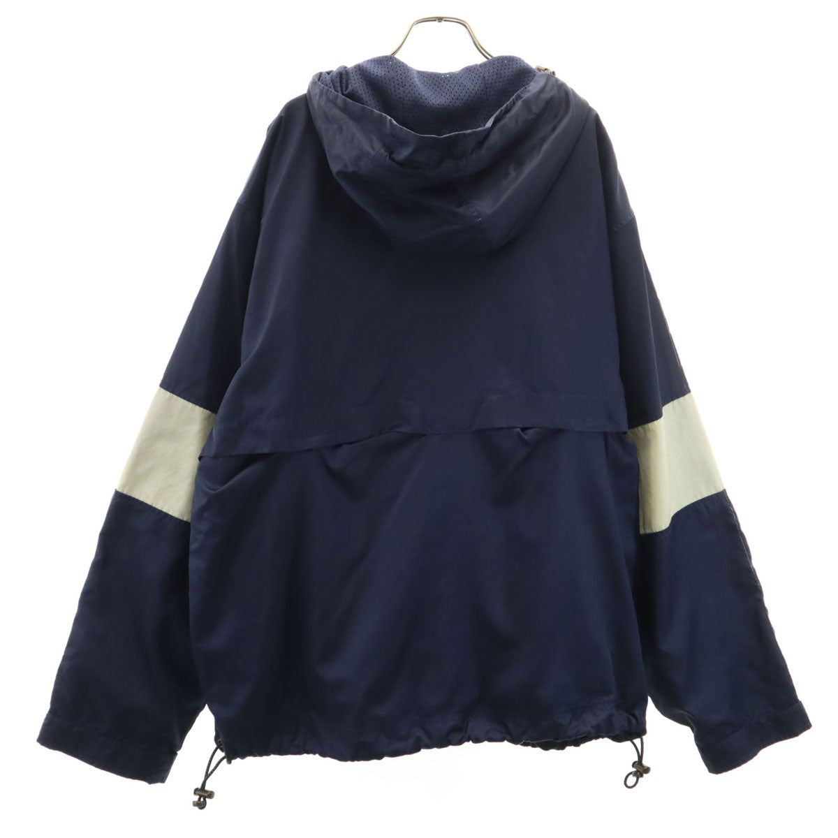 TOMMY HILFIGER トミーヒルフィガー 90s オールド フラッグタグ ナイロンジャケット XL ネイビー 裏メッシュ メンズ