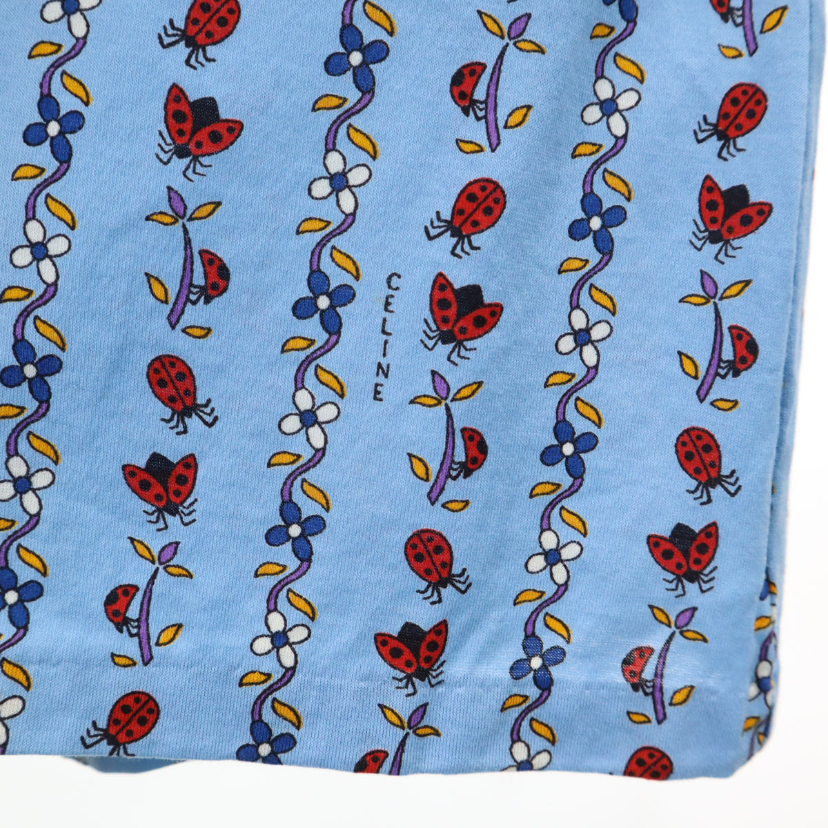 CELINE セリーヌ 90s スイス製 オールド ジェーシーシー てんとう虫柄