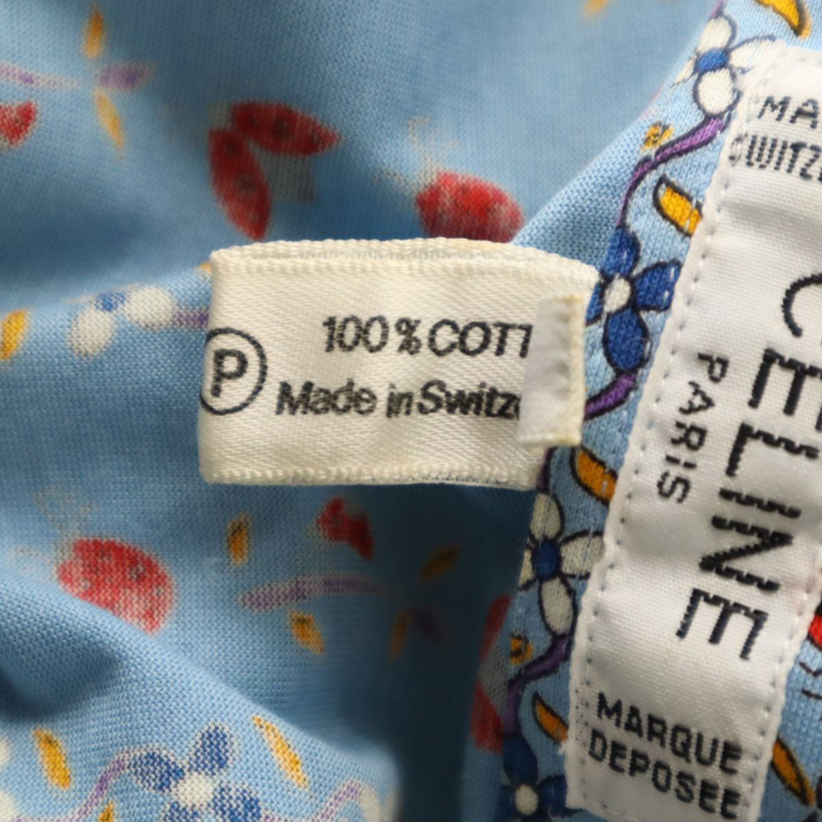 CELINE セリーヌ 90s スイス製 オールド ジェーシーシー てんとう虫柄