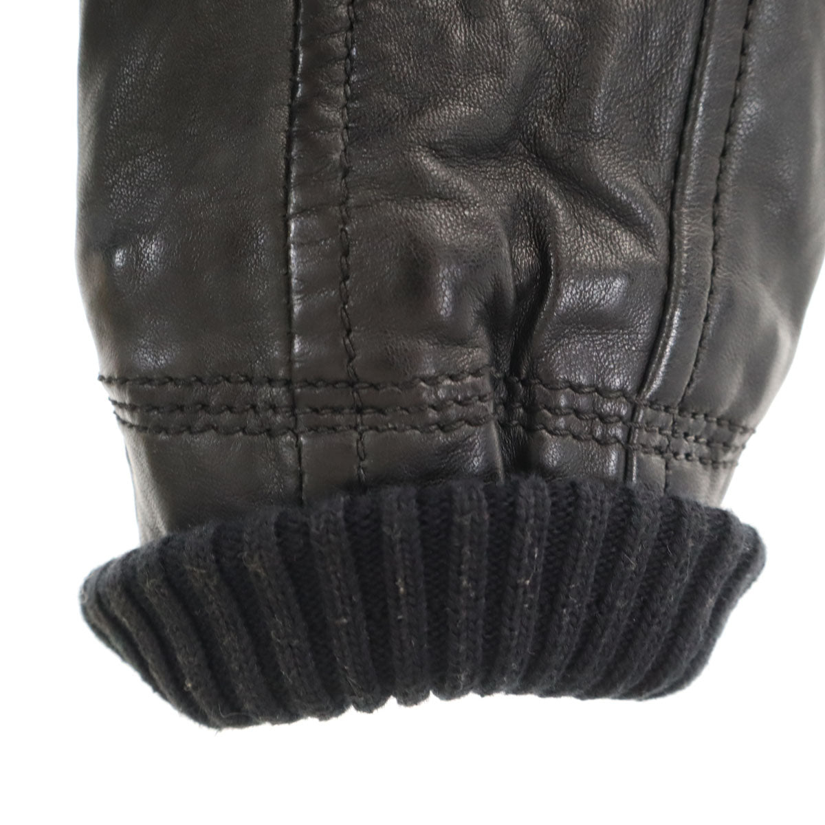 HILFIGER DENIM ヒルフィガーデニム シングルライダースジャケット M ブラック トミーヒルフィガー レディース