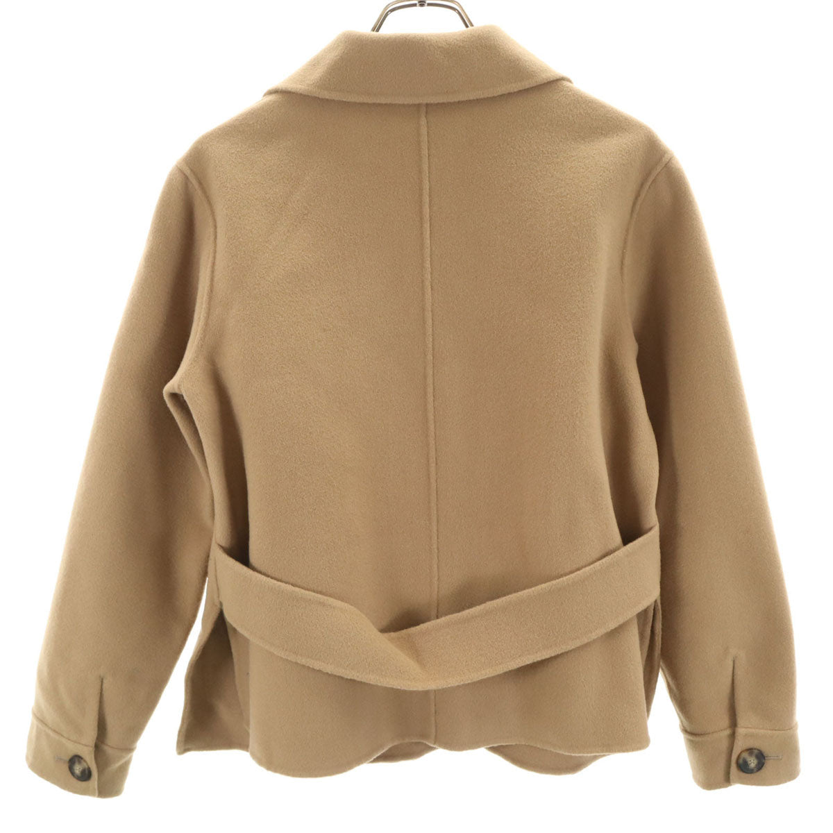 未使用 WEEKEND MaxMara ウィークエンドマックスマーラ ウールジャケット 40 ベージュブラウン レディース