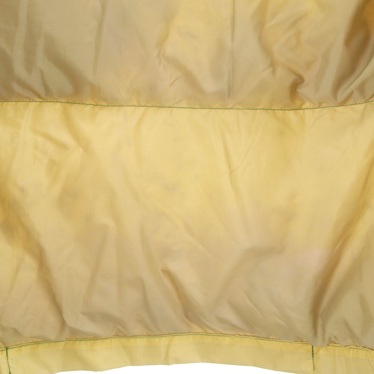 Crescent Down Works クレセントダウンワークス USA製 ダウンベスト S イエロー系 メンズ