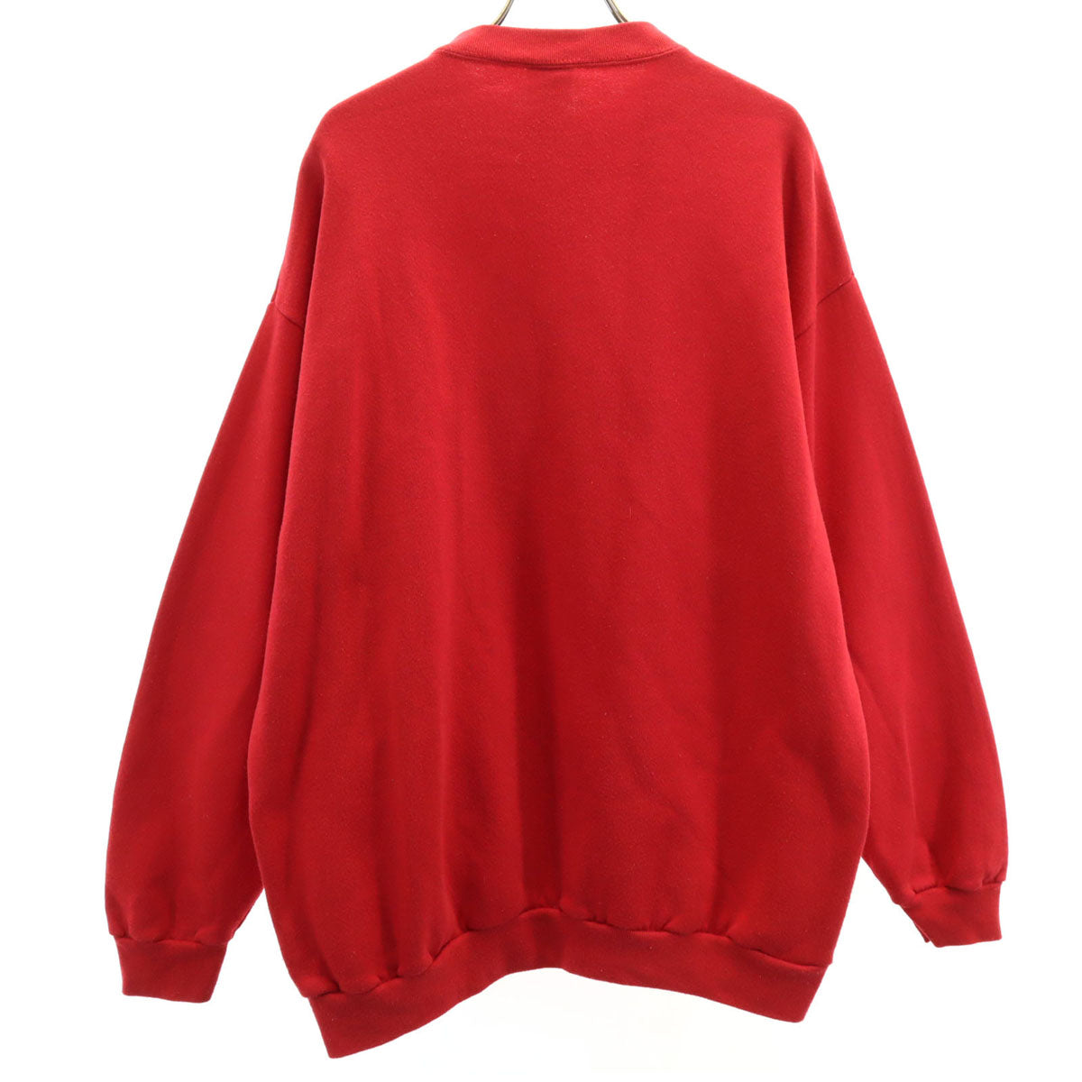 MICKEY UNLIMITED ミッキー アンリミテッド 90s オールド USA製 ミッキーマウス 長袖 トレーナー XL レッド スウェット ディズニー メンズ