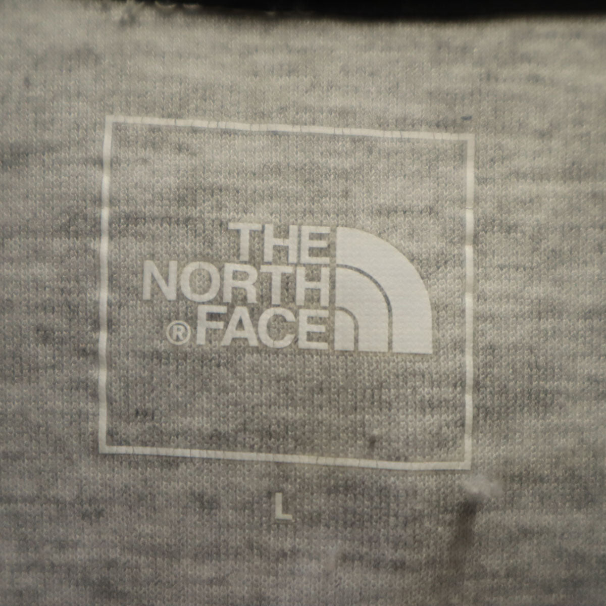 THE NORTH FACE ザノースフェイス 長袖 スウェットパーカー L ライトグレー アウトドア NT12286 メンズ