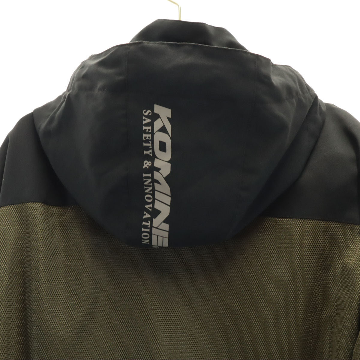 KOMINE コミネ バイク メッシュ ジャケット M オリーブ系 プロテクト CE規格 メンズ
