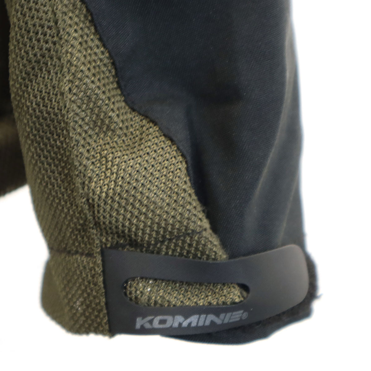 KOMINE コミネ バイク メッシュ ジャケット M オリーブ系 プロテクト CE規格 メンズ