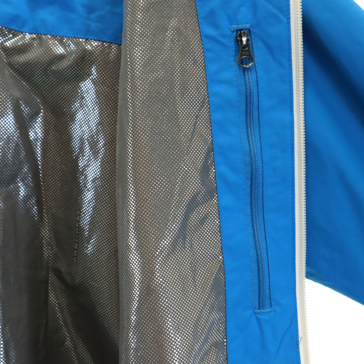 Columbia コロンビア デクルーズ サミット ジャケット M 水色 アウトドア OMNI-HEAT メンズ