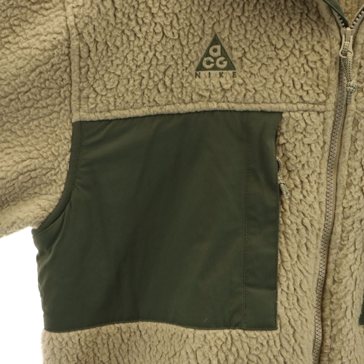 NIKE ACG ナイキエーシージー ボア フリースジャケット M ベージュ メンズ