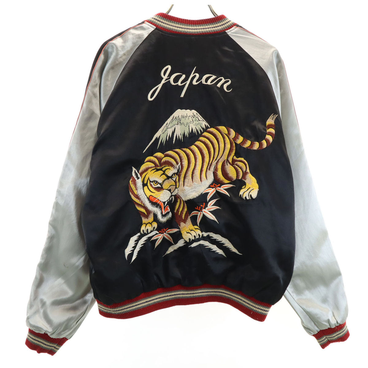 東洋TAILOR 東洋テイラー スカジャン M グリーン リバーシブル レディース