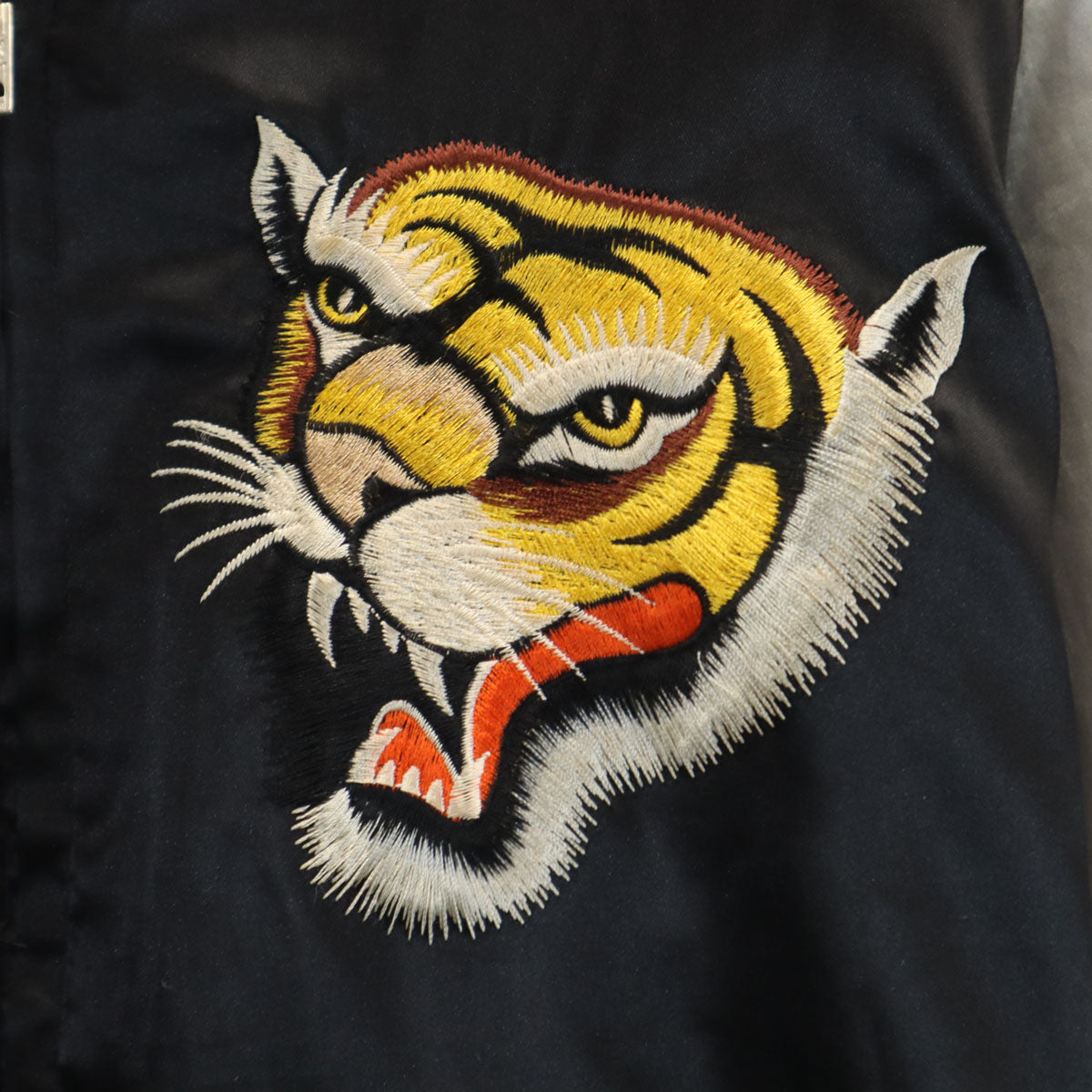 東洋TAILOR 東洋テイラー スカジャン M グリーン リバーシブル レディース