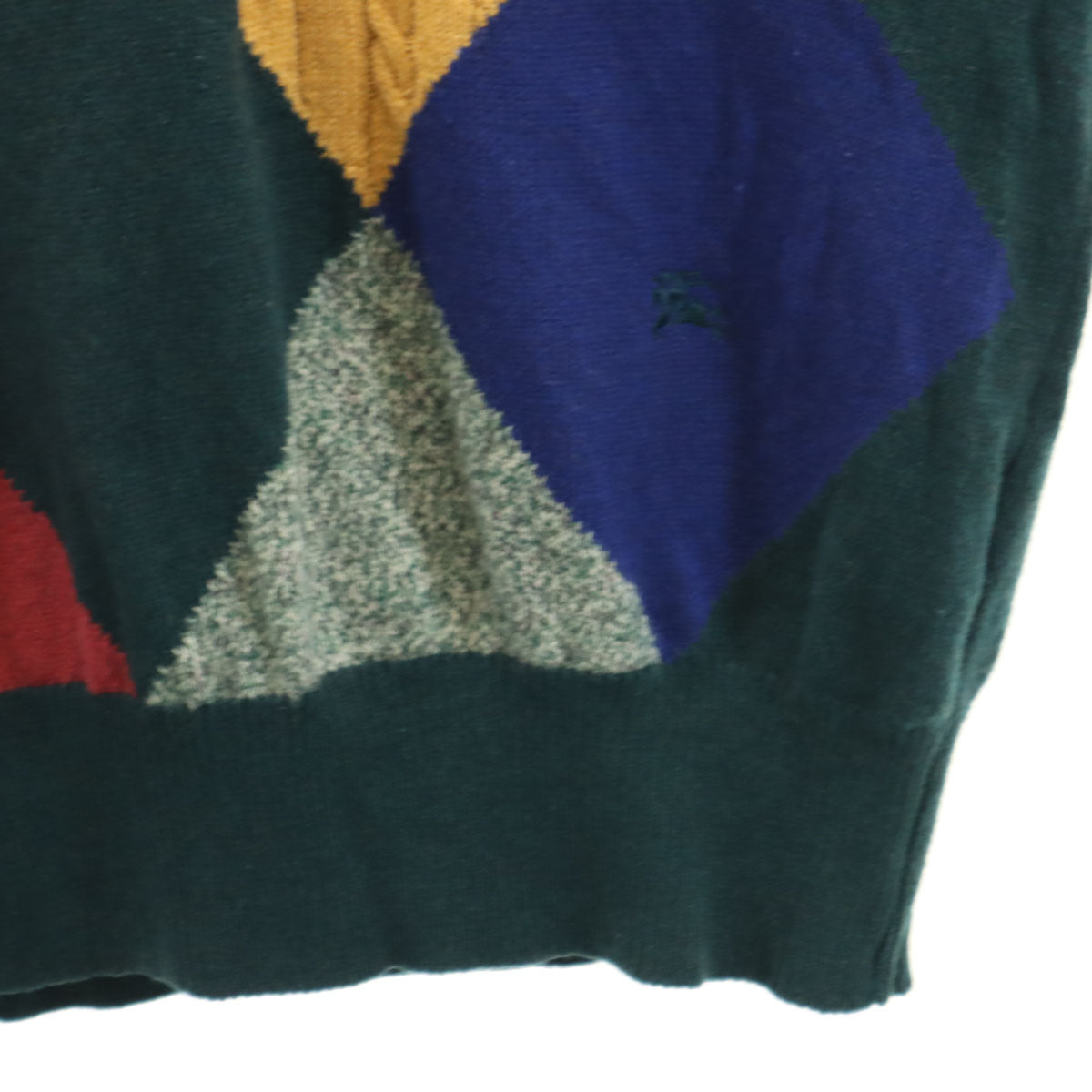 Burberrys バーバリーズ 90s オールド 長袖 セーター M グリーン ニット メンズ