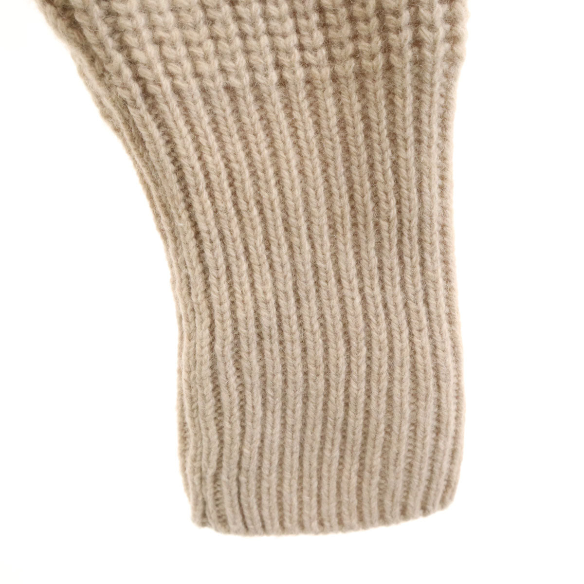 未使用 Stella McCartney ステラマッカートニー カシミヤブレンド 長袖 タートルネック セーター XS ベージュ ニット レディース