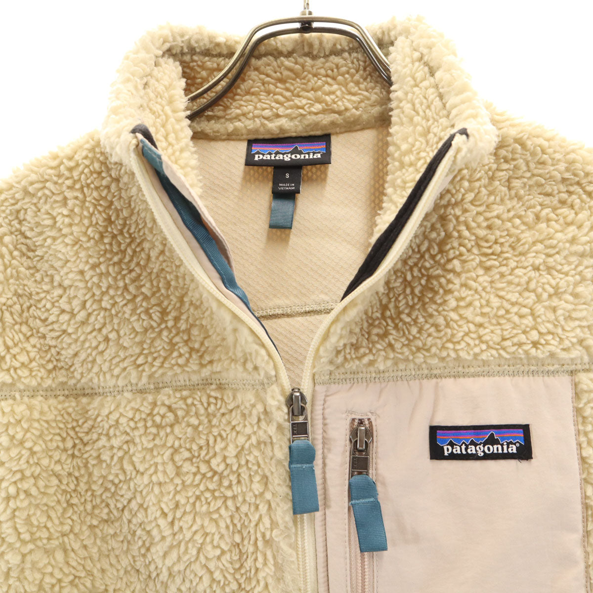 patagonia パタゴニア クラシック レトロX フリースジャケット S ベージュ 23074FA21 アウトドア レディース