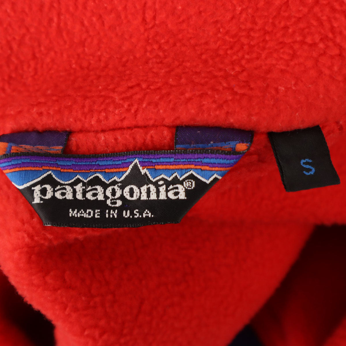 patagonia パタゴニア 80s USA製 ヴィンテージ シェルドシンチラ ジャケット S パープル 28101 アウトドア メンズ