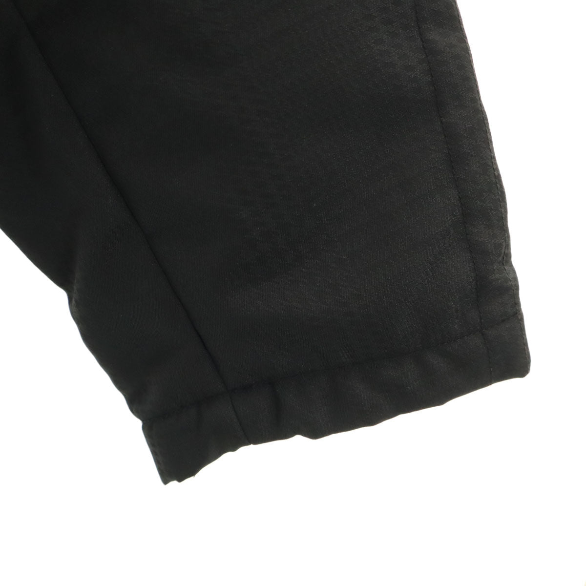 GAULTIER HOMME objet ゴルチェオムオブジェ チェック柄 中綿ジャケット 48 ブラック メンズ